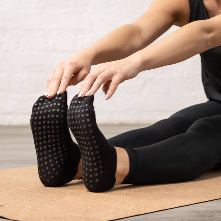Myga Yoga Starter Set with Studio Yoga Mat, Yoga Block and Yoga
