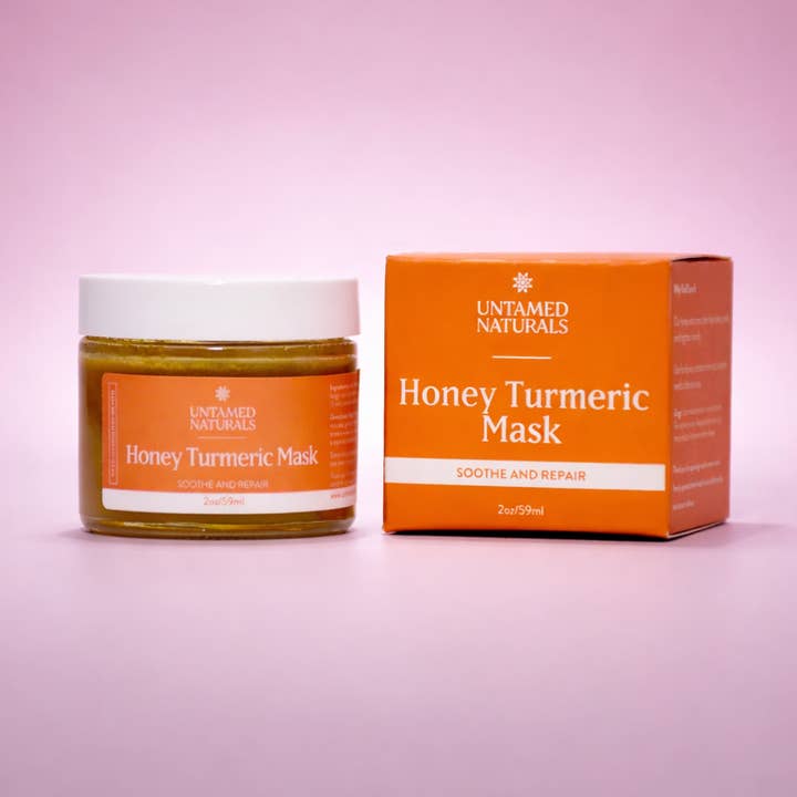 Honung Gurkmeja Mask Ayurvedisk Hudbehandling för wholesale av Untamed Naturals