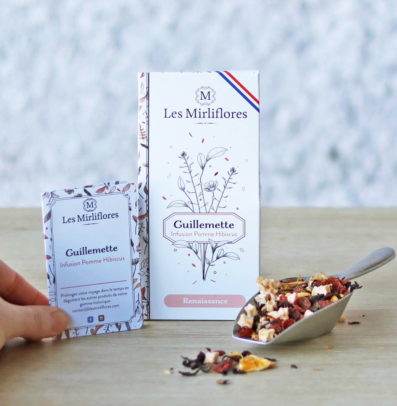LES MIRLIFLORES - Wholesale Health/Detox Tea - Hibiscus apple infusion 50gr