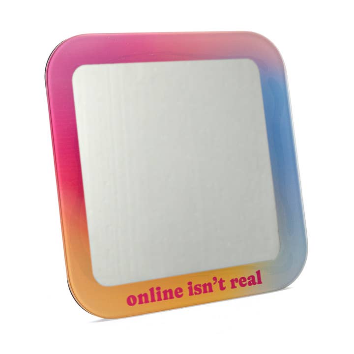 Espejo "Online isnt real" para venta al por mayor de Fisura