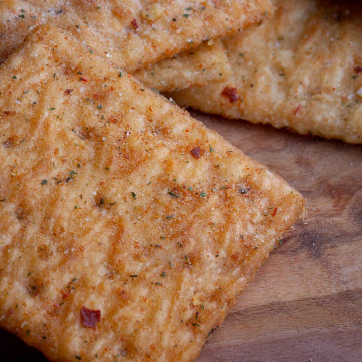 Sherman's Tennessee Hot Crackers - Wholesale Crackers - Sherman's Tennessee Hot Crackers, Fiesta Flavor 30 ct