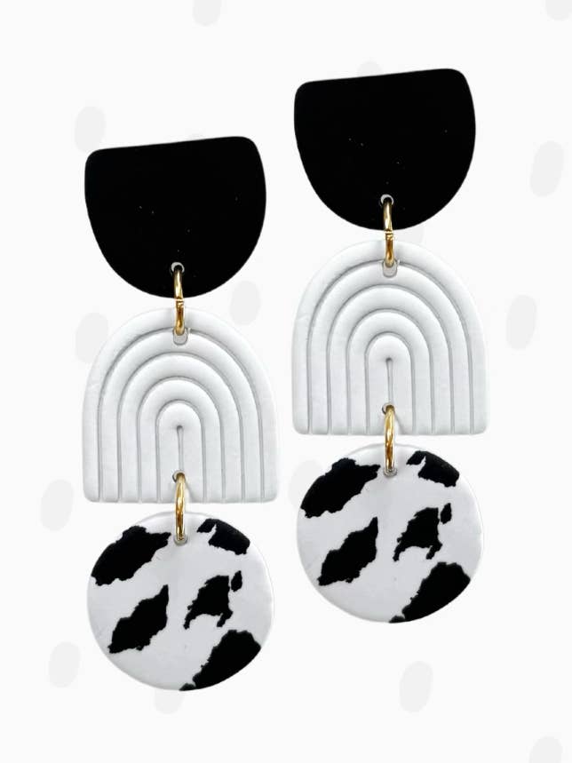 Polymer Clay Earring - Cowgirl Era for wholesale by Pieces of Blonde