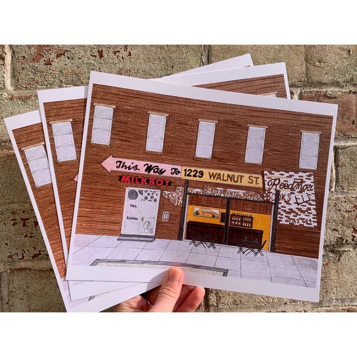 Milkboy Bar 8x10 Print for wholesale by ArtByAlicia