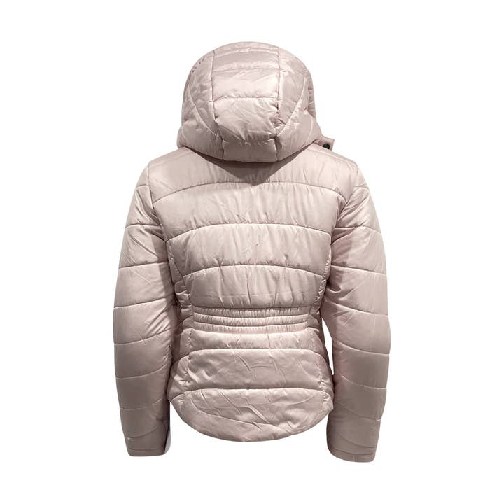 Therapy - Wholesale Puffer Jacket - Women's - "Therapy" Ladies Shirt Tail Fitted Padded Jacket