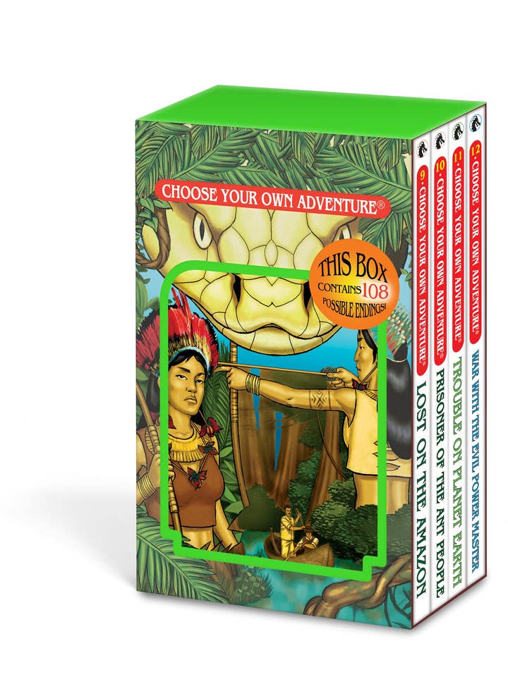4 Book Boxed Set #3, Children's Books for wholesale by Choose Your Own Adventure