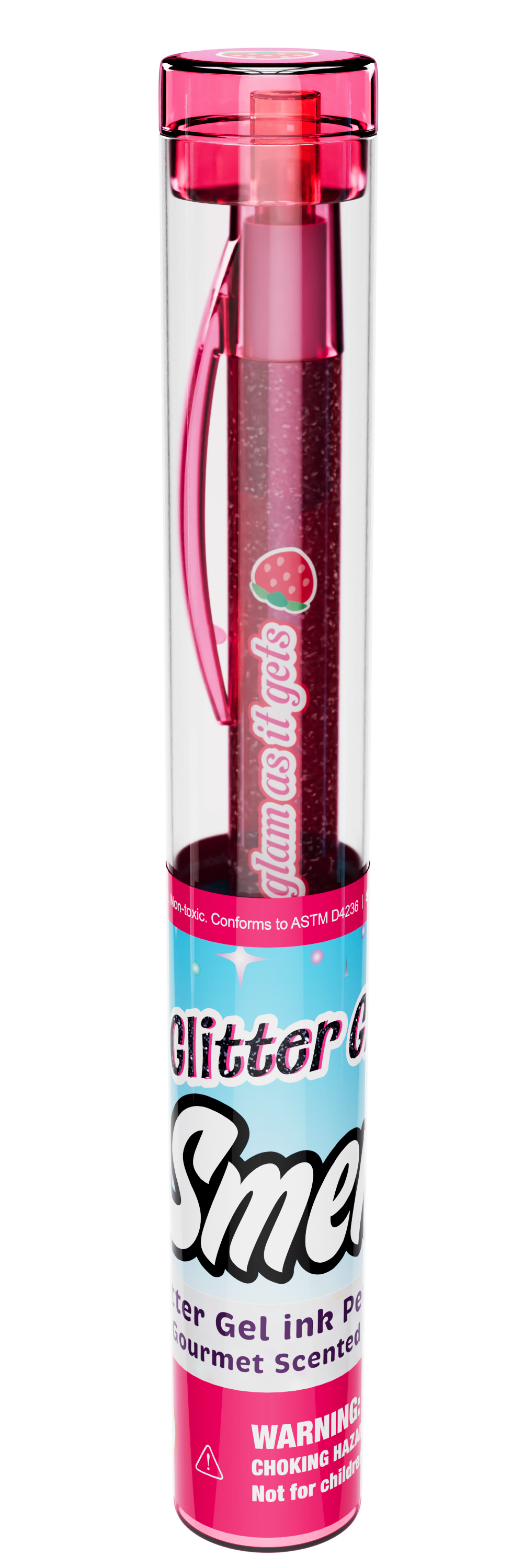 Scentco, Inc - Wholesale Pen - Glitter Glam Smens (Scented Pens) Display of 322