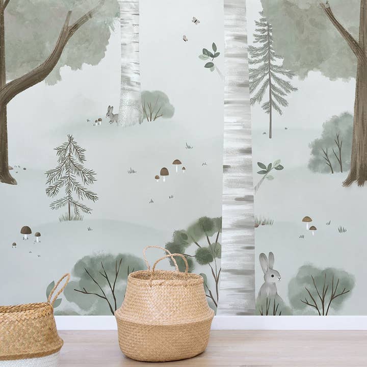 LILIPINSO - Wholesale Wallpaper - KHARU - Papier peint panoramique - Forêt et animaux4