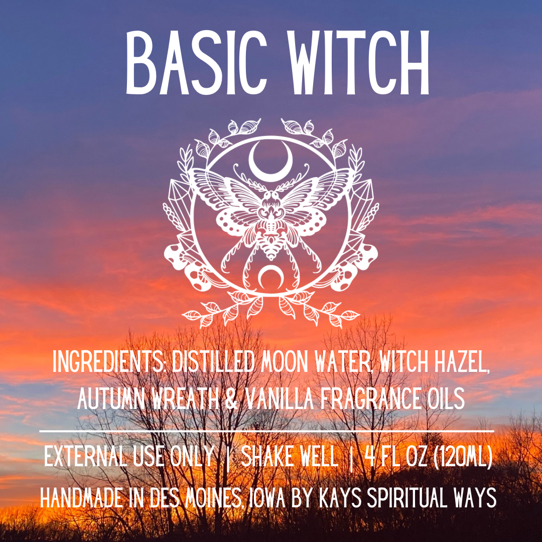 Kays Spiritual Ways - Wholesale Room & Linen Spray - Basic Witch Fall Scented | Room & Linen Spray 4 oz 2