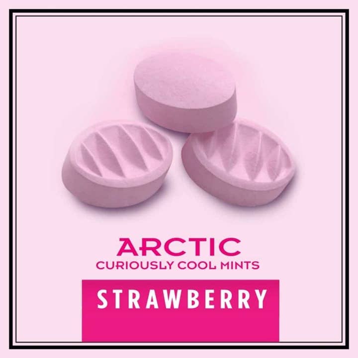 L&F Universal Goods - Wholesale Mints - Altoids Arctic Strawberry 8/1.2Oz2