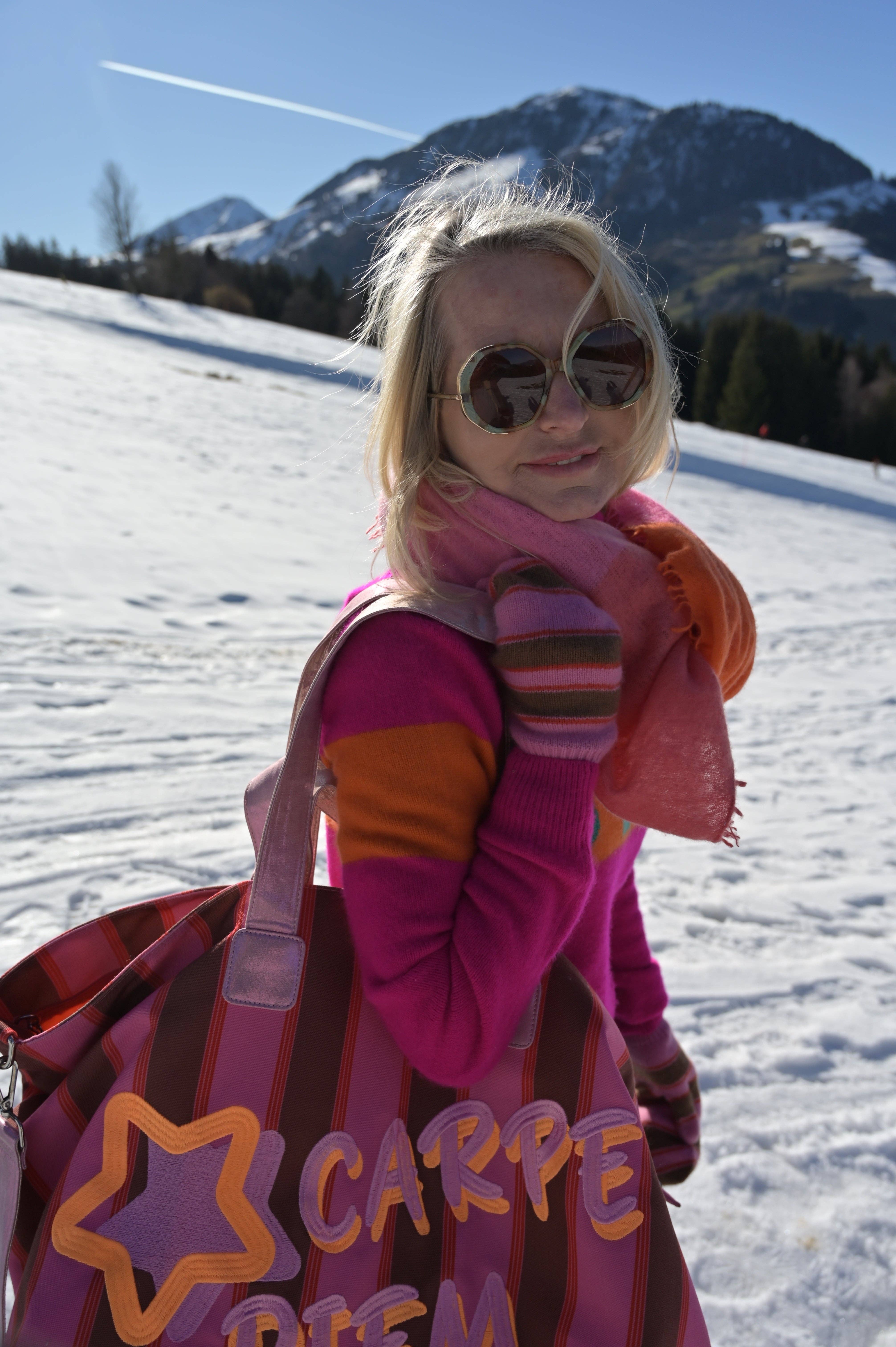 cute stuff GmbH - Wholesale Tote Bag - Women's - XL Shopper Carpe Diem-cs in Pink1