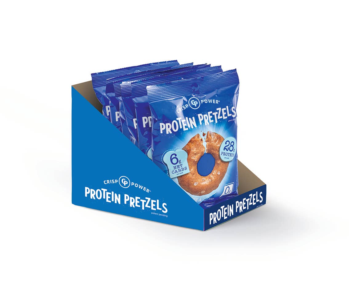 Crisp Power - Wholesale Pretzels - Protein Pretzel Sea Salt2