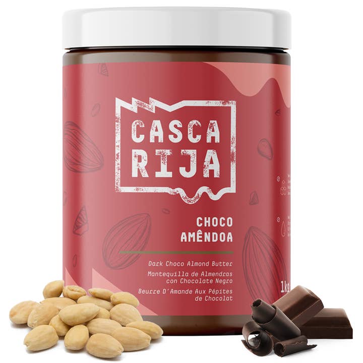 Manteiga de Amêndoa com Chocolate Negro 1 Kg por atacado de CASCA RIJA