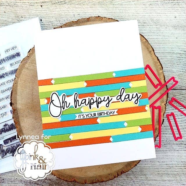 Pink and Main - Wholesale Craft Supplies - Sentiment Strip Dies (1/4" Wide)8