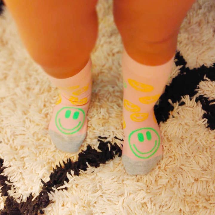 Calcetín Niño ECO Modelo Caritas para venta al por mayor de ATRAPAPIES