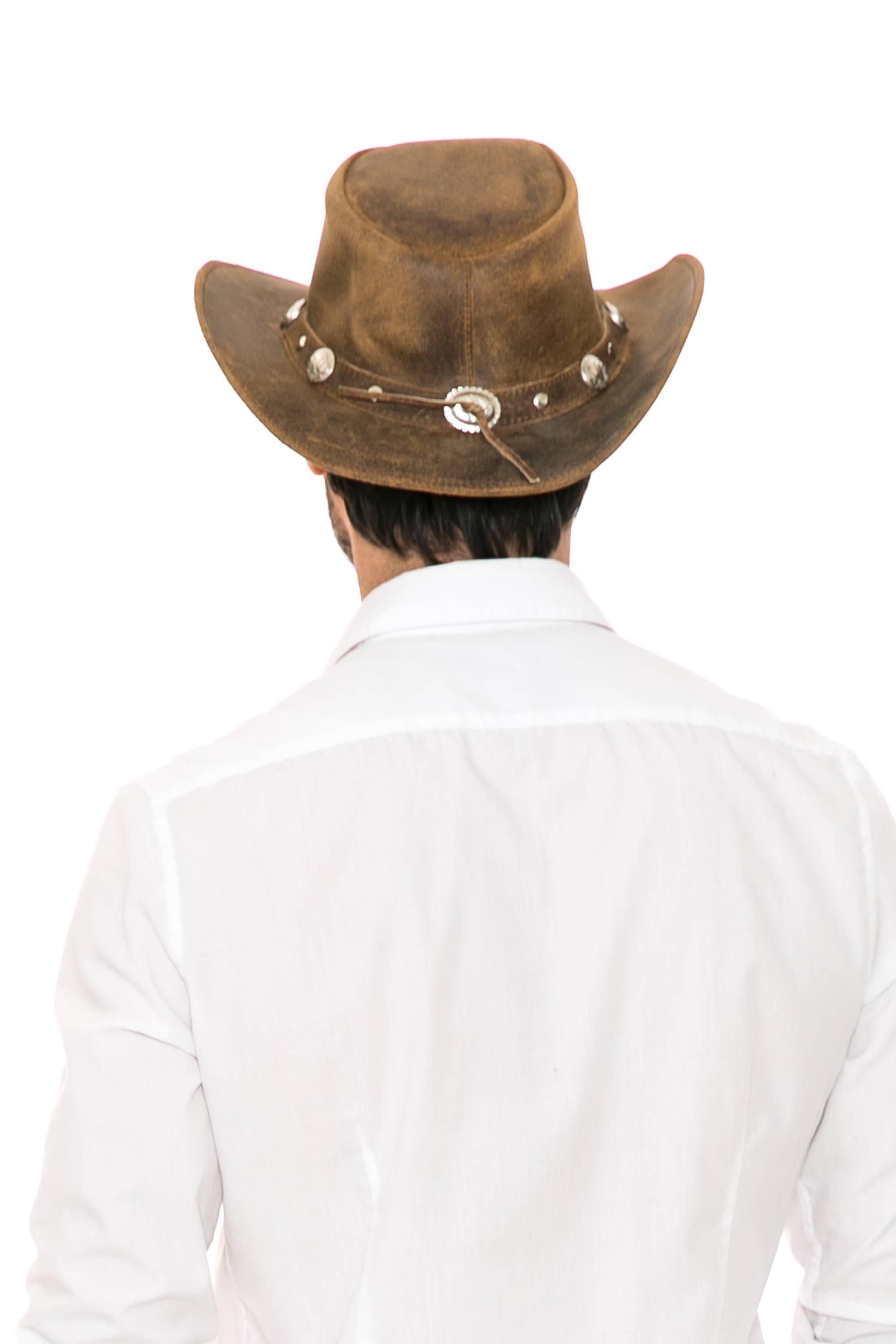Leather Impressions Inc – wholesale Cowboy hat – Unisex – Buffalo Nickle Cowboy Hat #HT1046