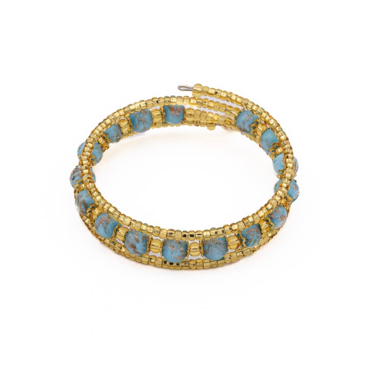 ALBATROS S.R.L. - Wholesale Beaded Bracelet - REZZONICO bracelet in Murano glass beads fashion gift idea elegant jewelry4