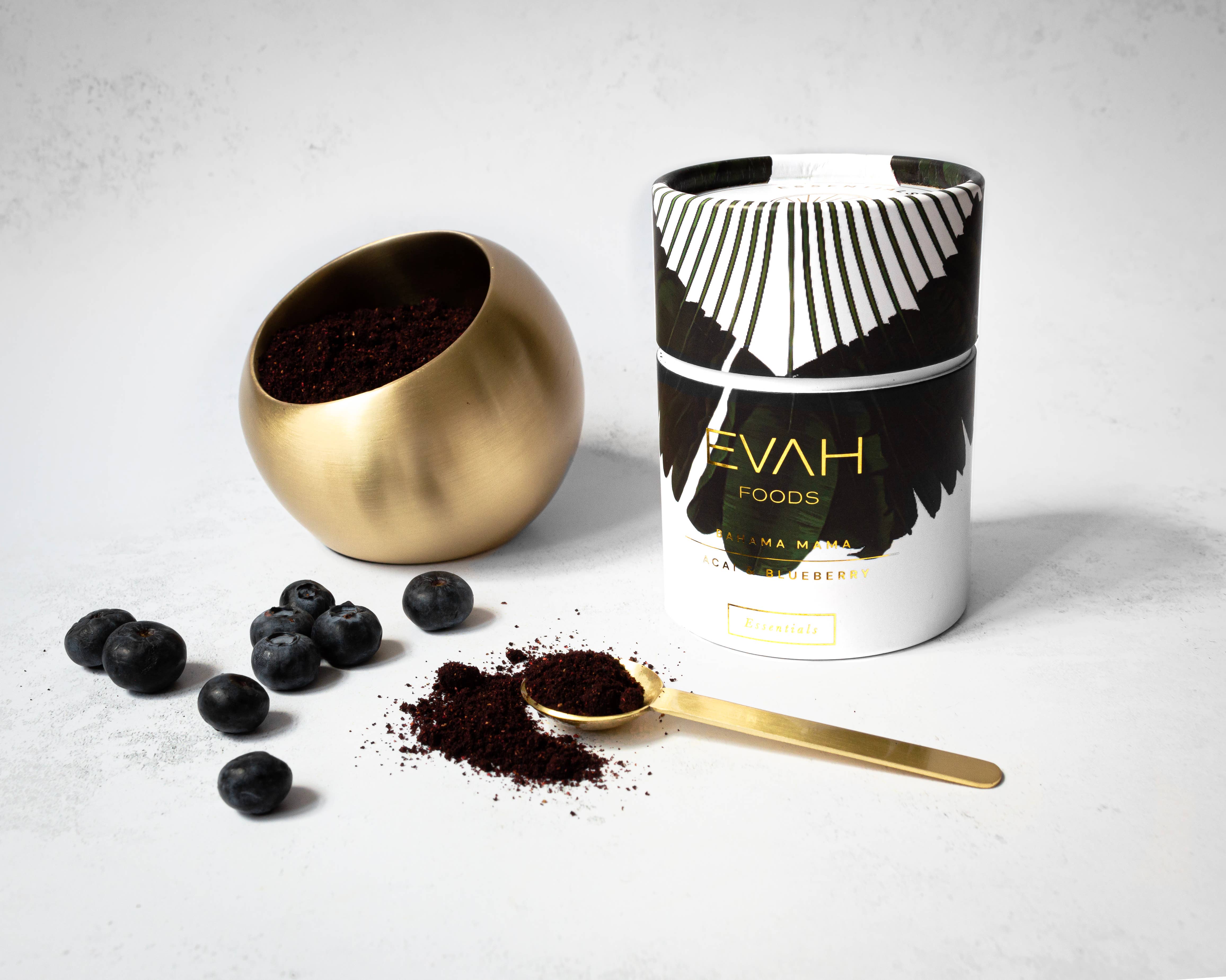 EVAH Foods - Wholesale Protein/Superfood Powder - ESSENTIAL | Açai & blueberry | Skin glowing2