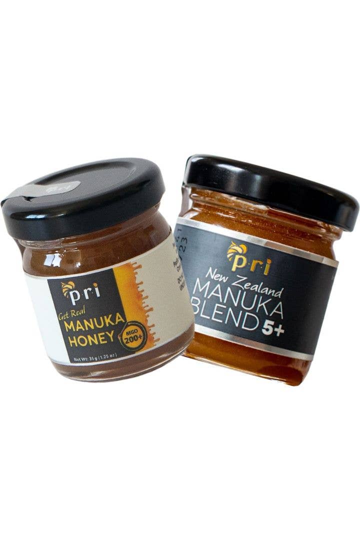 Pacific Resources – wholesale Honey – Manuka Honey Sampler and Gift Jars0