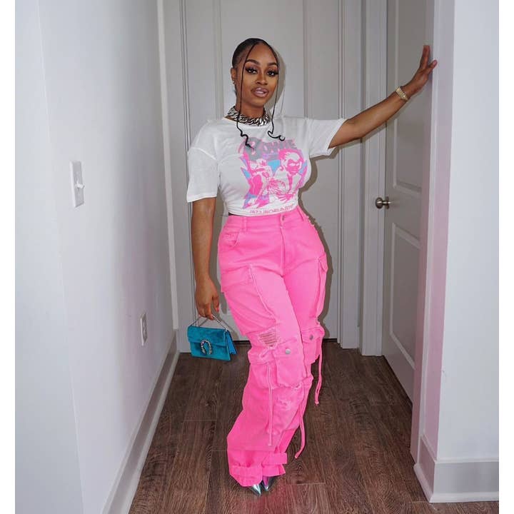 MB Fashion Wholesale - Wholesale Jeans - Women's - MB FASHION ELASTICATED WAIST DENIM PANTS 8483LY36