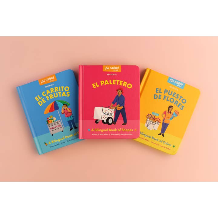 Blue Star Press - Wholesale Baby & Toddler Book (0-2) - Si Sabo Kids: Los Street Vendors Bilingual Book Set1
