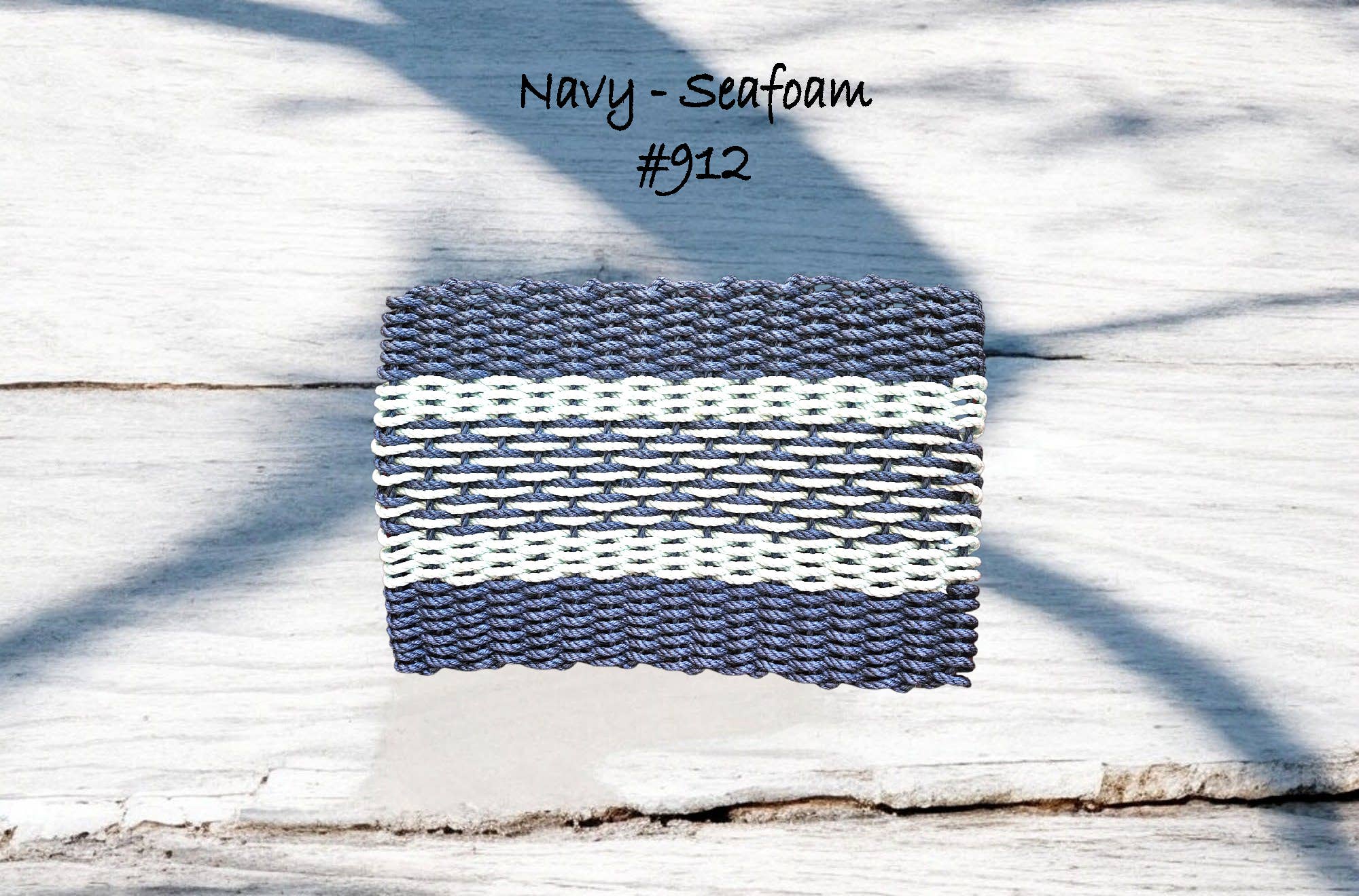 Maine Rope Mats – Engroshandel Dørmåtte – 912 Den "Originale" Håndlavede Vævede Maine Hummerreb Dørmåtte