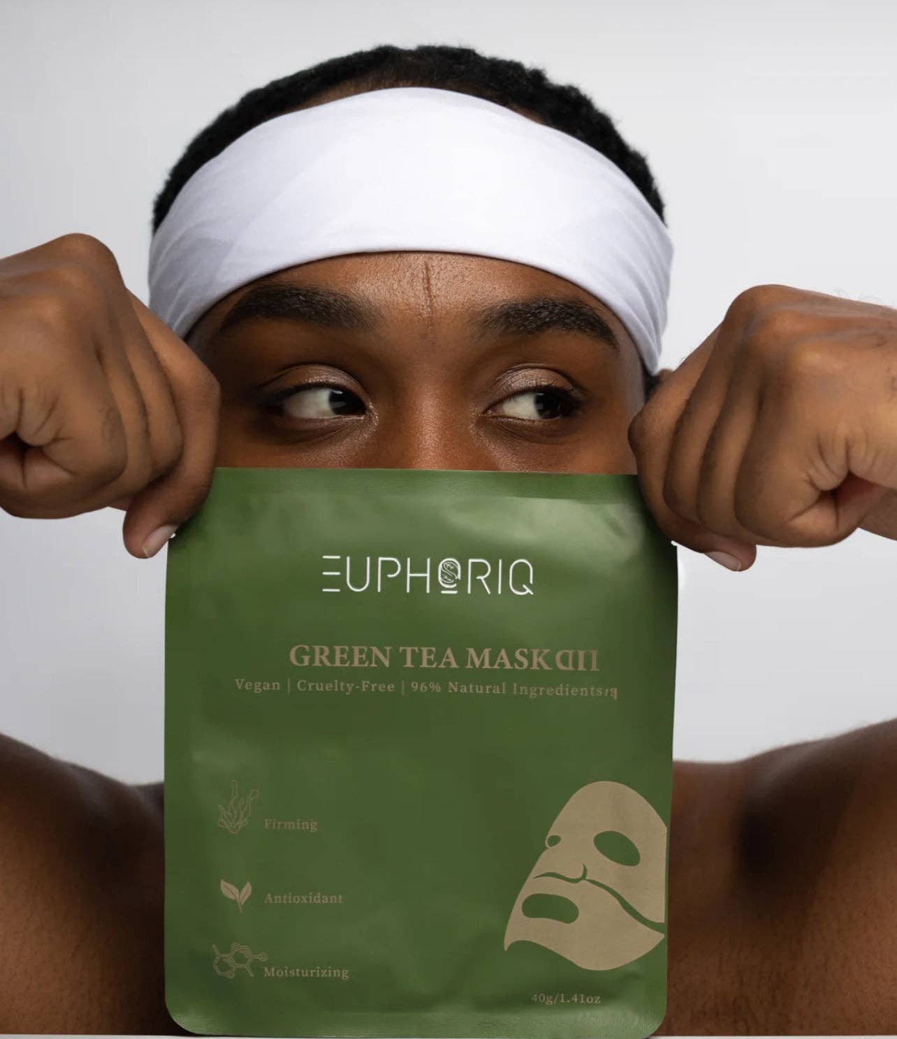 Euphoriq - Wholesale Skincare Face Mask - Green Tea Sheet Mask x43