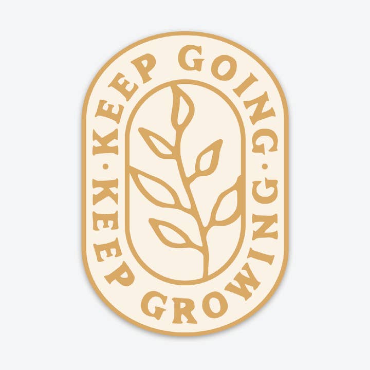 Håll igång klistermärke - Senap för wholesale av The Anastasia Co