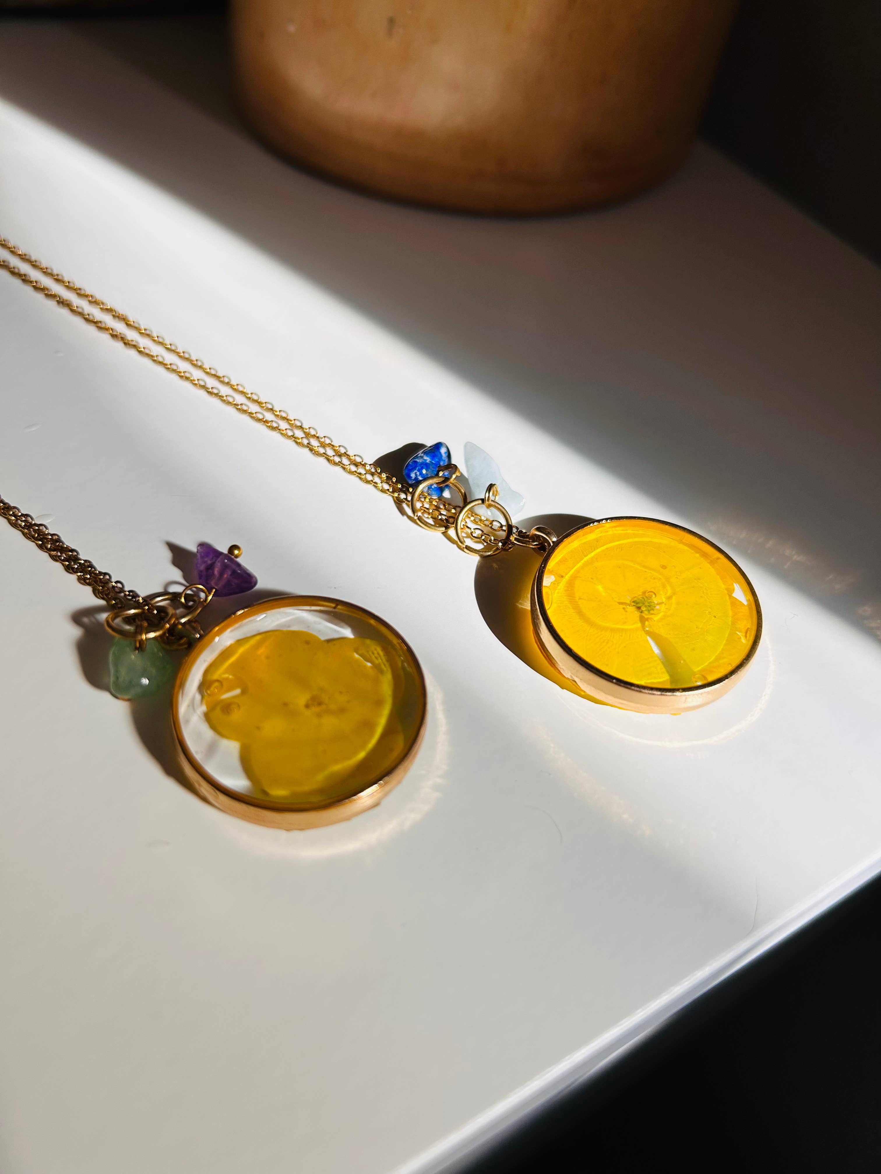 CAMILLE, ART BY NATALIA - Wholesale Face/Body Chain - CIUTADELLA pendant necklace2