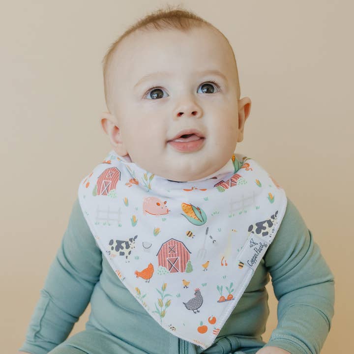 Copper Pearl - Wholesale Bandana Bib - Baby Bandana Bibs - Farmstead0