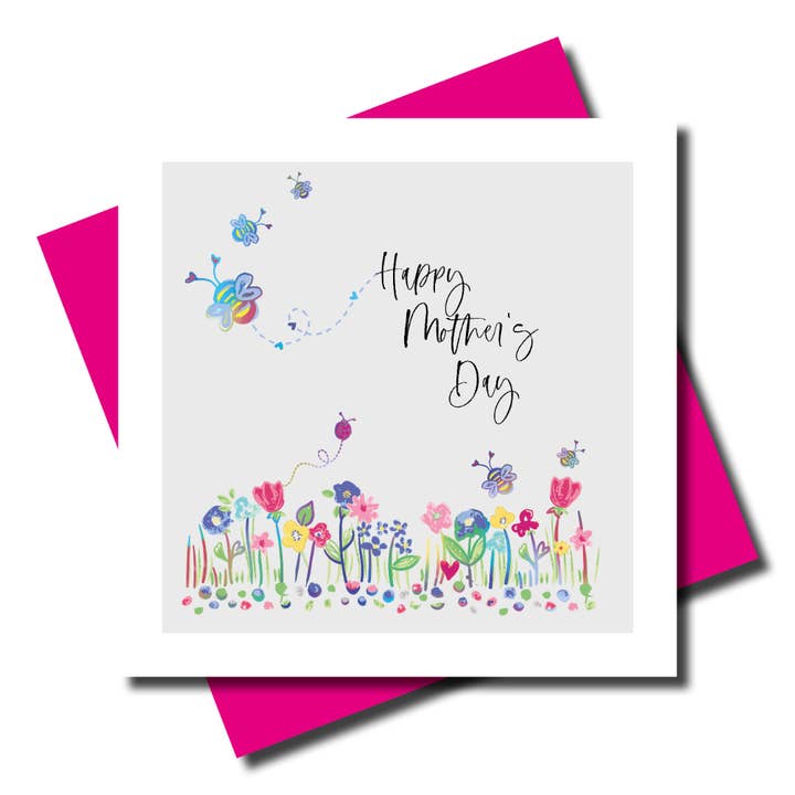 Bees Mothers Day Card for wholesale by Marina B