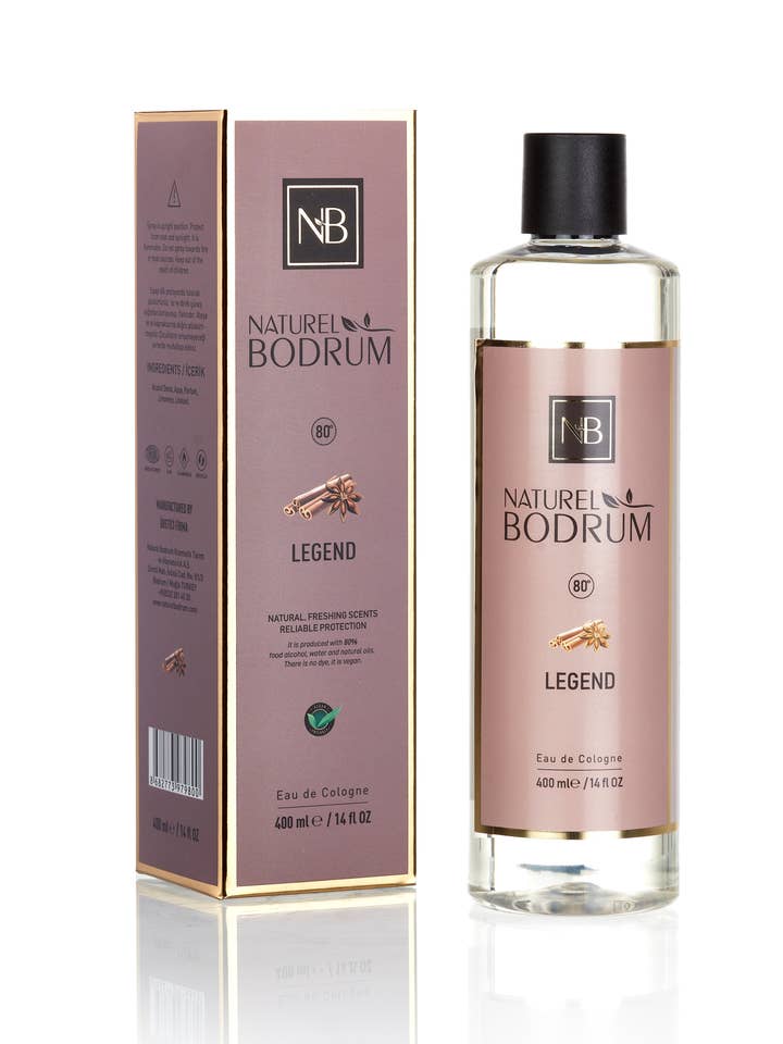 Legend Água de Colónia Extra Forte 14 Oz Colónia Turca por atacado de NB NATURAL BODRUM