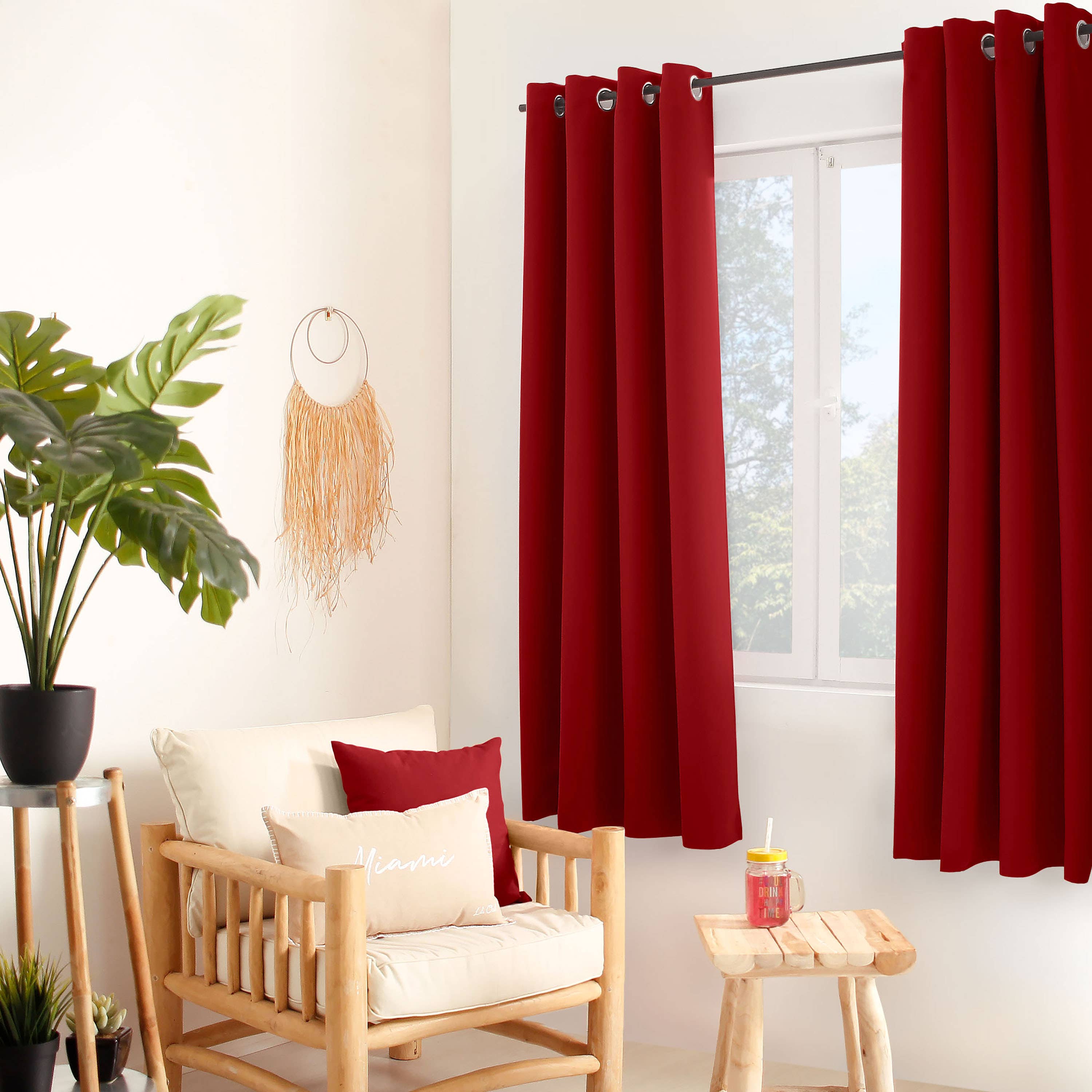 DECOSTARS - CmaDECO - Wholesale Curtain - Blackout Curtain with Grommets, 140x180cm, Licorice Collection42