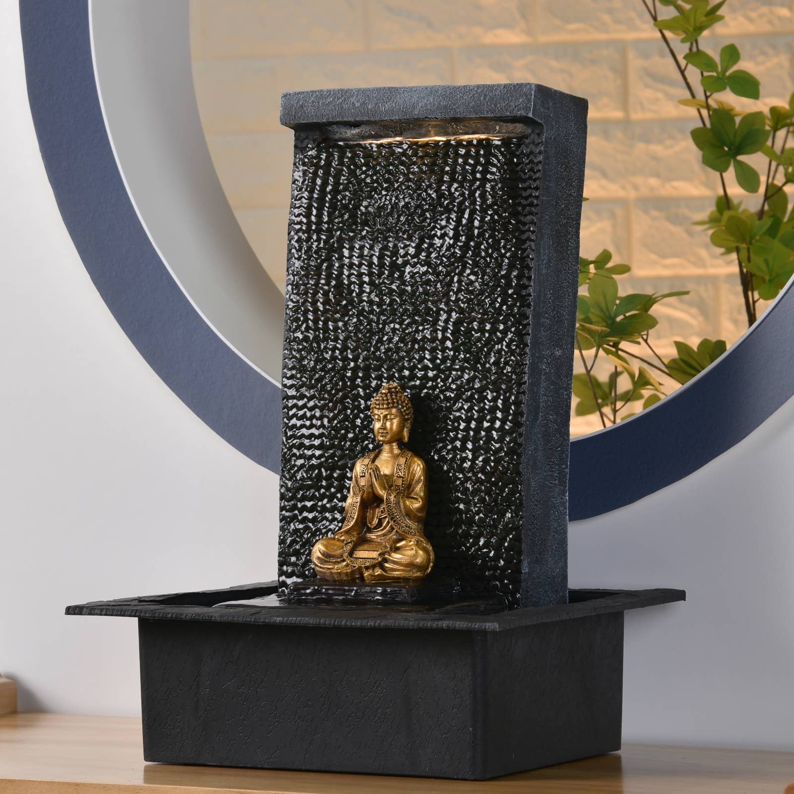 Zen'Arôme - Wholesale Decorative Tabletop Object - Feng Shui Decoration Indoor Fountain Buddha Zenitude11