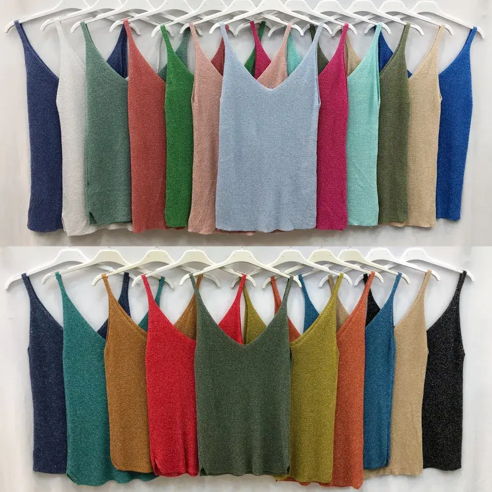 Mimi & Gogo - Wholesale Tank Top - Women's - Lurex tank top @2007_deblurex20