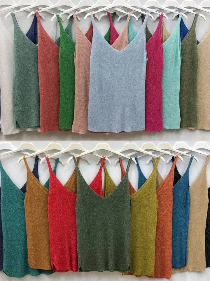 Mimi & Gogo - Wholesale Tank Top - Women's - Lurex tank top @2007_deblurex20