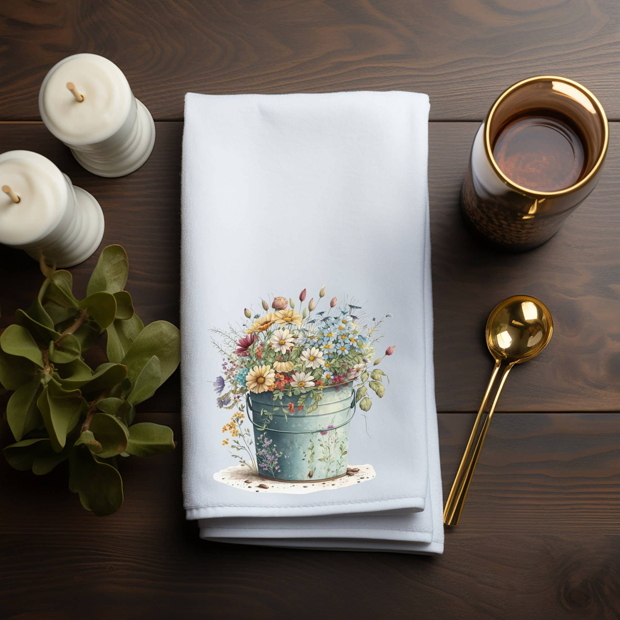 Fernville Creations - Wholesale Hand Towel - Floral Hand Towel for Bathroom & Kitchen Decor6