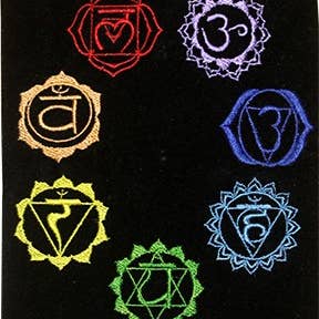 Green Tree - Venta al por mayor Bolso pequeño - Mujer - Bolso de terciopelo - Chakra bordado negro