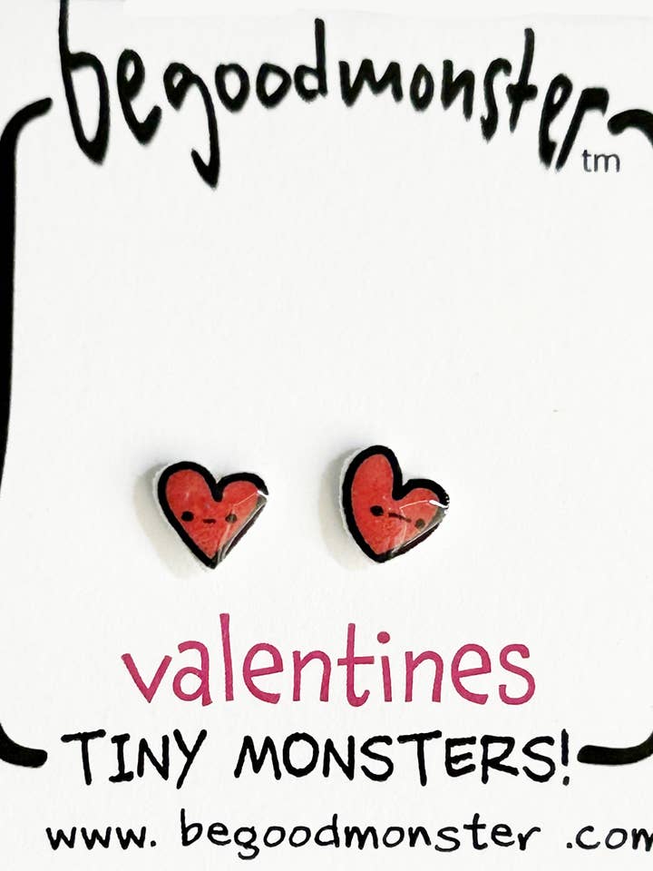 Valentine Earrings for wholesale by Be Good Monster