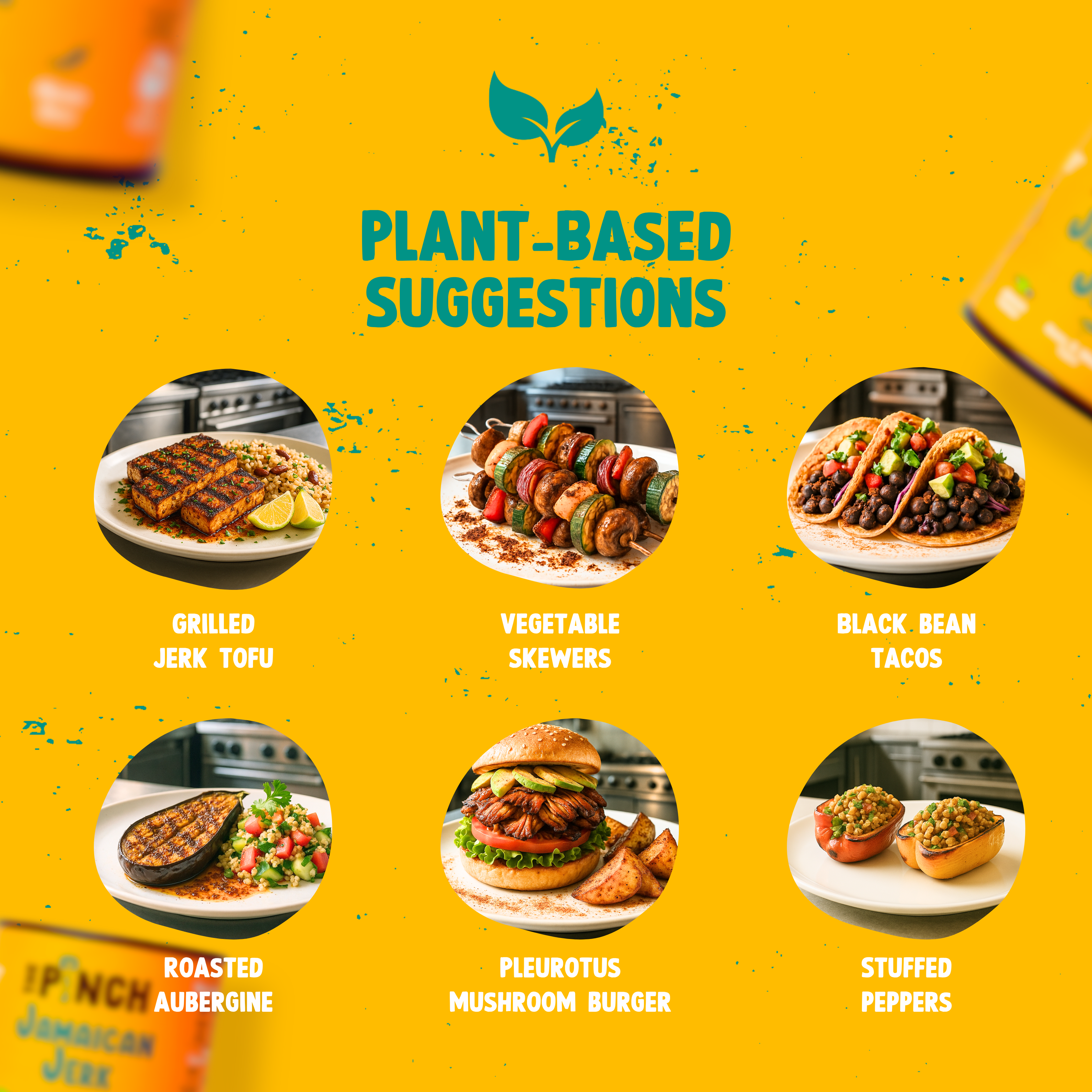 The Pinch - World Spice Blends - Wholesale Dried Spice Mix - Jamaican Jerk - 45g6