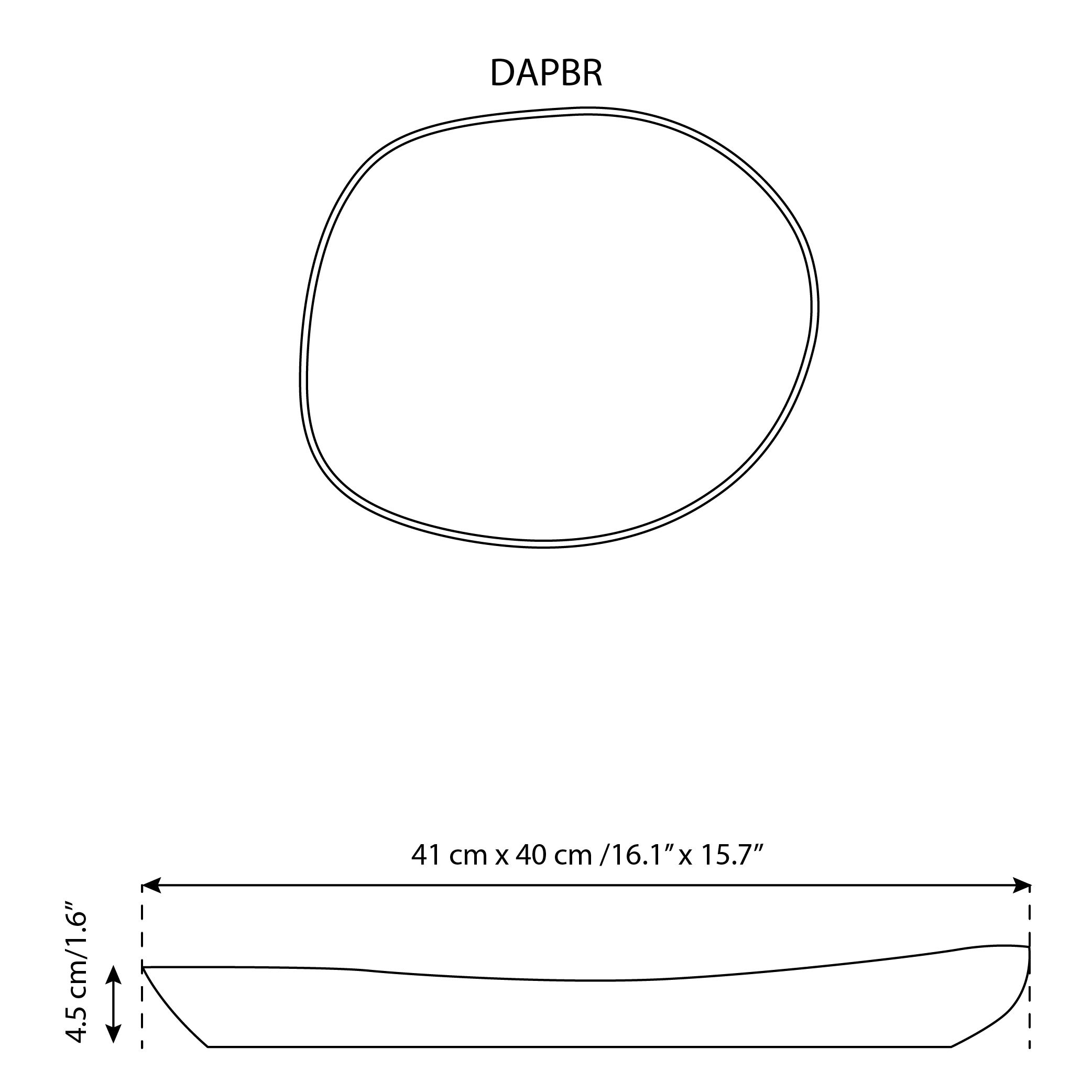 GHARYAN Stoneware & Olive Wood Tableware | Ships from USA – wholesale Serveringsfat – Handgjord serveringsfat i stengods - Rund | Dadasi2