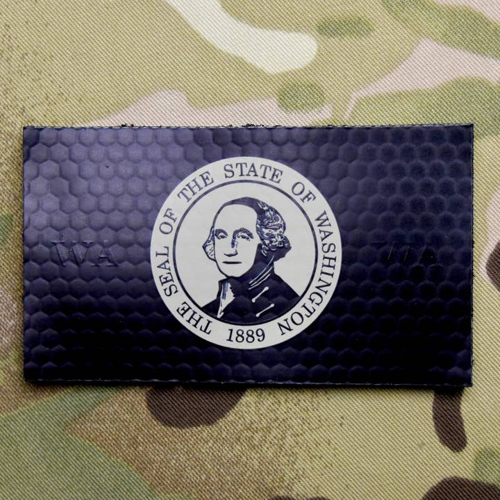 Écusson infrarouge du drapeau de l'État de Washington pour la vente par BritKitUSA