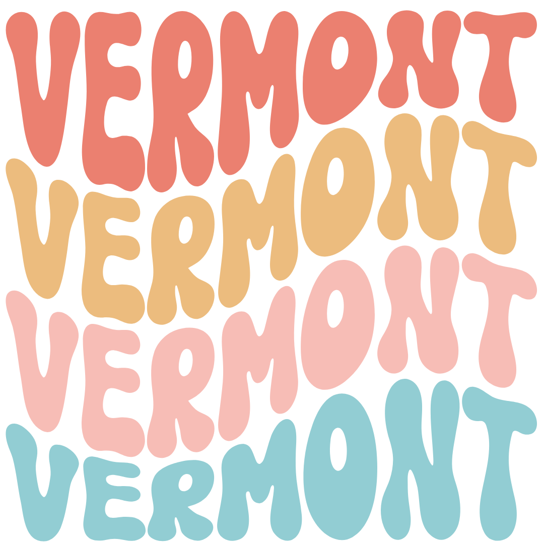 Daisy Mae Designs - Vente Aimants - Tous les 50 États Aimant Fort Acrylique Police Rétro – 2"x2"43