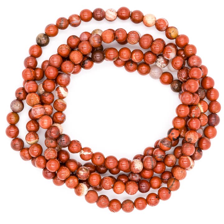 Red Jasper Gemstone Bracelet for wholesale by Purple Girl Designs
