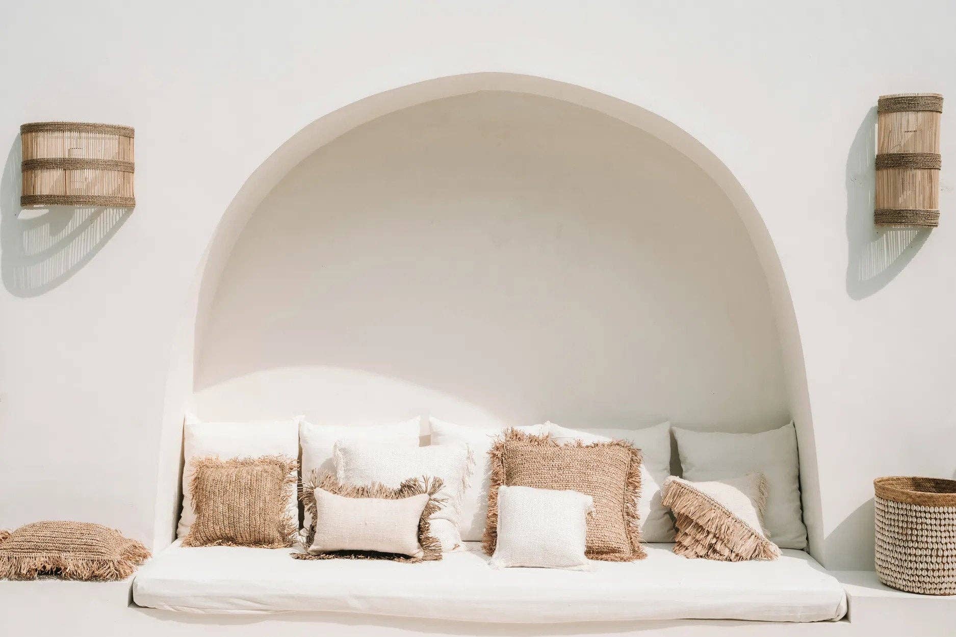 Bazar Bizar Living - Wholesale Throw Pillow Cover - The Oh My Gee Cushion Cover - Cream - 40x404