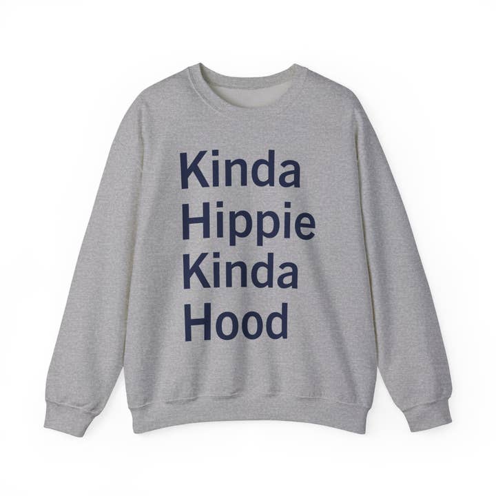 Een Beetje Hippie Hinda Hood - Crewneck Sweater voor wholesale door M Soaps