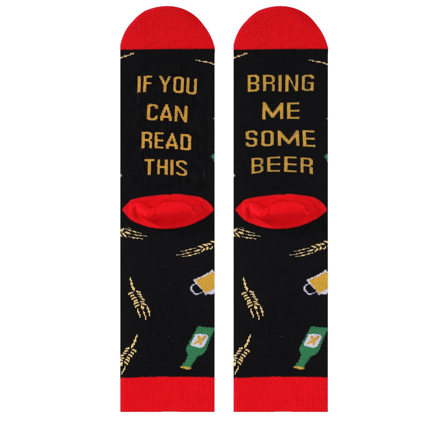 Funkyrel® Atzbranding Limited - Wholesale Socks - Unisex - Rufia - 4 Pairs IF YOU CAN READ THIS Funny Socks5