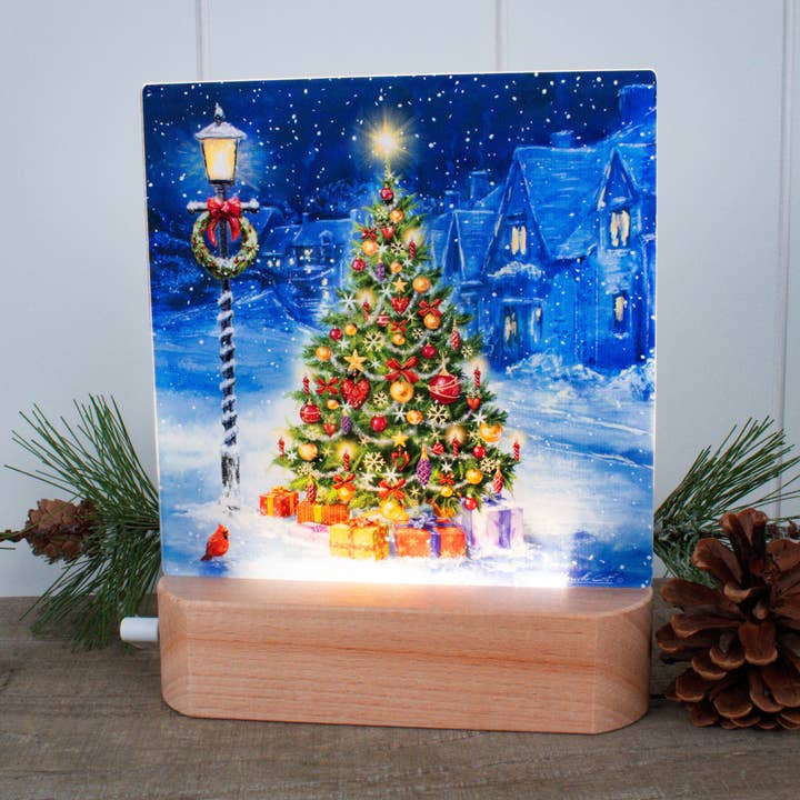 Festive Evening LED Nightlight for wholesale by Glow Decor