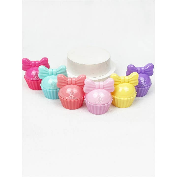 MIX COLOR Cupcake Lip Balm with Scents for wholesale on Faire2