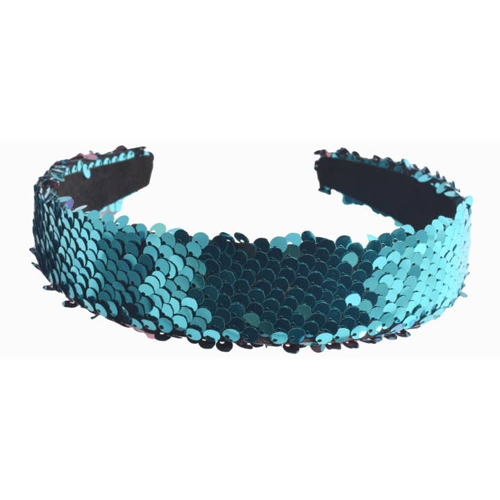 Lily and Momo - Wholesale Fashion Headband - Kids - Sequin Headband - Mermaid