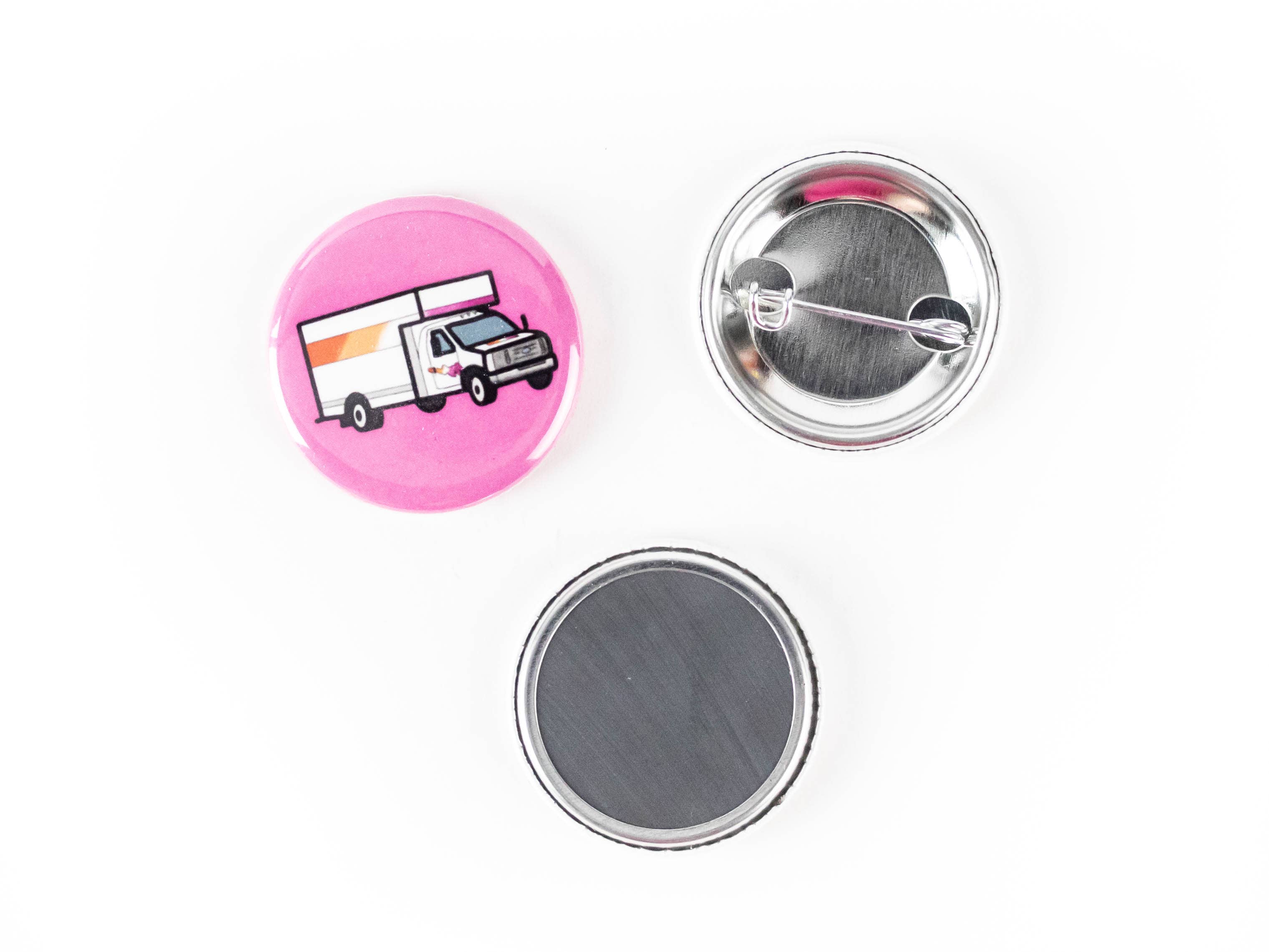 Ifs, Ands, Or Buttons – wholesale Nål och knapp för kavajslag – Lesbisk U-Haul knapp eller magnet1